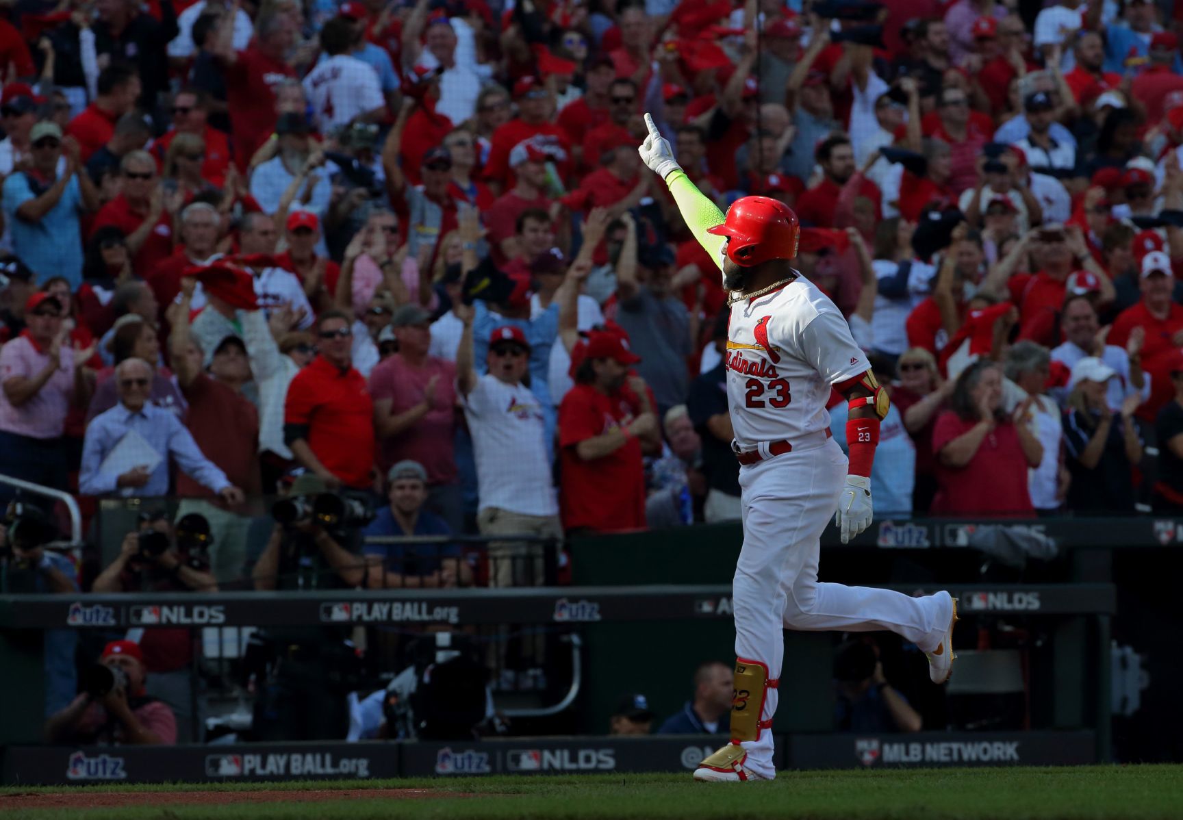 Atlanta Braves vs St. Louis Cardinals, Game 4 NLDS in St. Louis